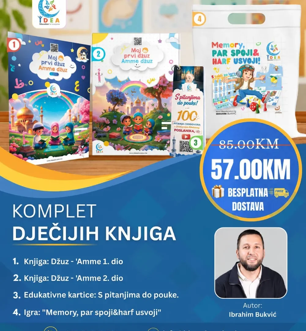 Edukativni set za djecu – Učenje kroz igru i ljubav prema vjeri