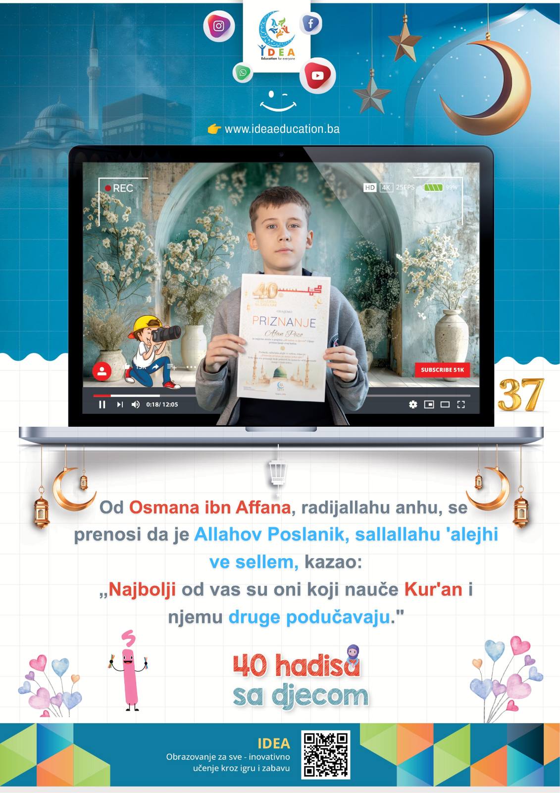 Read more about the article Hadis 37 (Ko je najbolji među nama?)